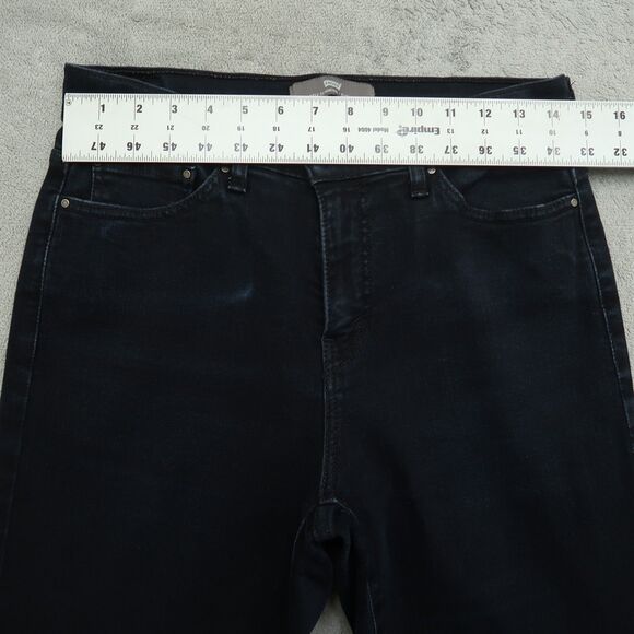 Levi's 512 Jeans Women's Size 10M Dark Blue High-Rise Slimming Skinny 32" inseam - Picture 16 of 16